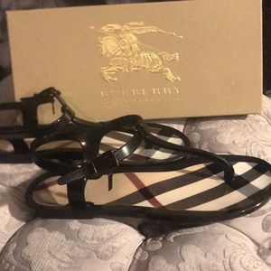 Burberry Nova jelly flats size 36